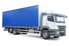 Car Hire Wigston - 26 Tonne Curtain Side Truck - Truck hire Wigston