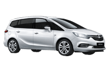 Car Hire Wigston - Vauxhall Zafira 7-Seater - Minibus hire Wigston